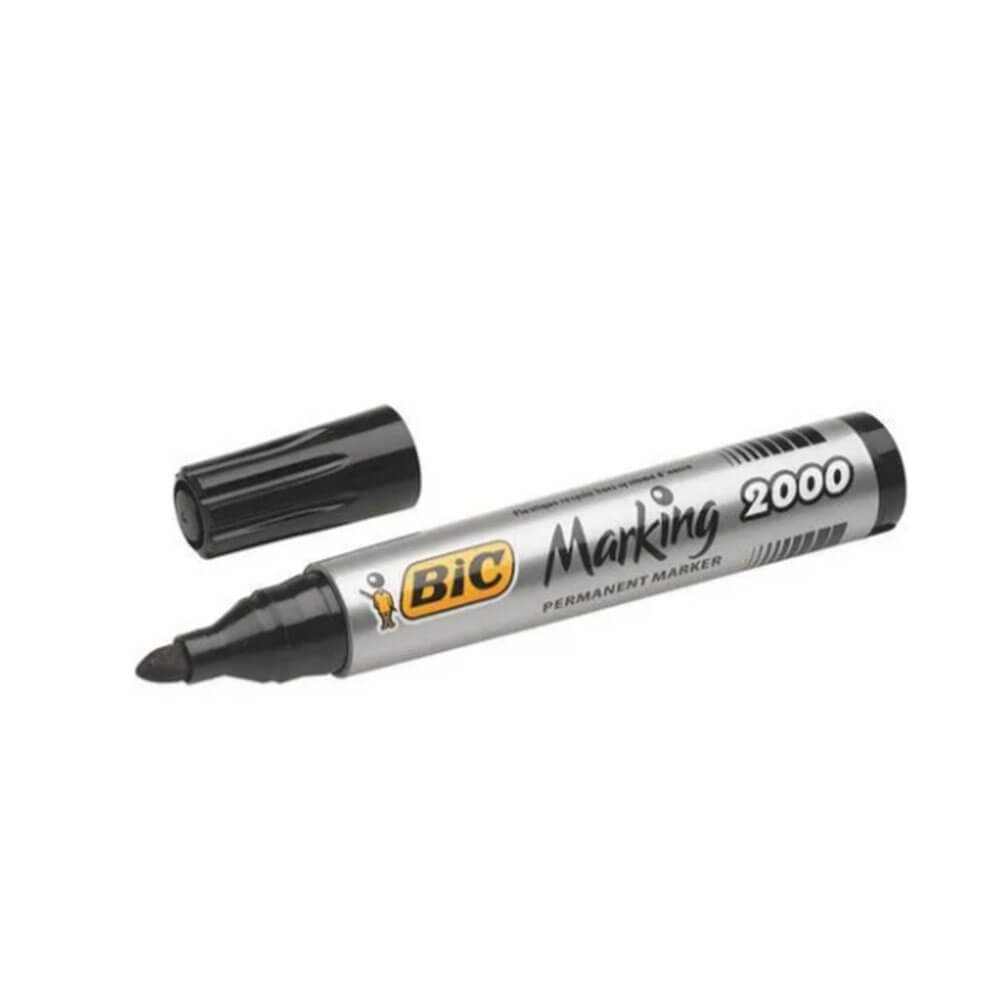 BIC Bullet Tip Permanent Marker 12 stk (1,7 mm)