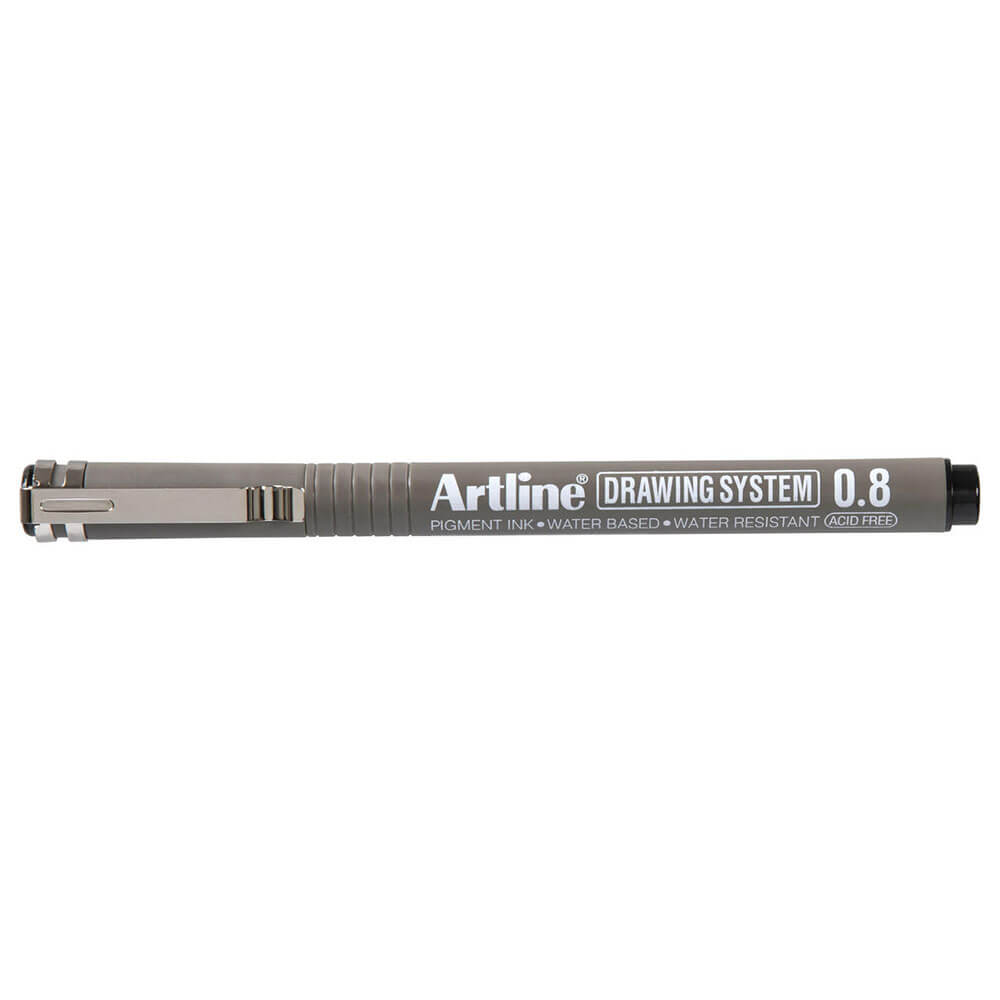 Artline Drawing System Pen 12pcs (Black)