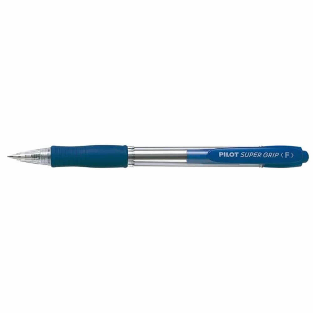 Pilot BPGP Super Grip Pen fino retráctil 12pcs