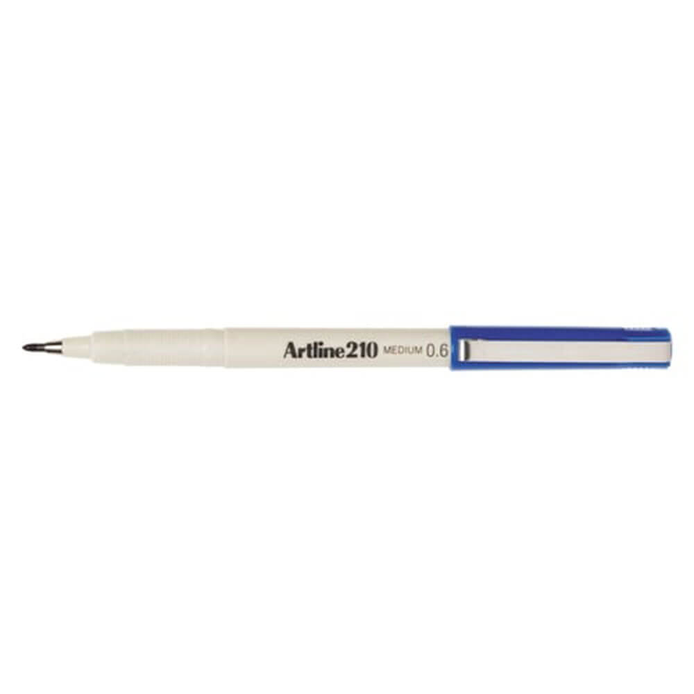 Artline Fineliner Medium Pen 0,6 mm (kasse med 12)