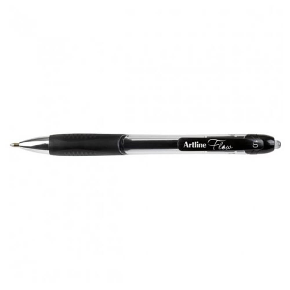 Artline Flow Pen retráctil 1.0 mm (caja de 12)