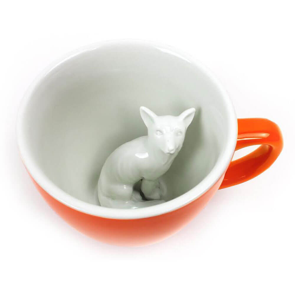 Creature Cups Fox Ceramic Mug