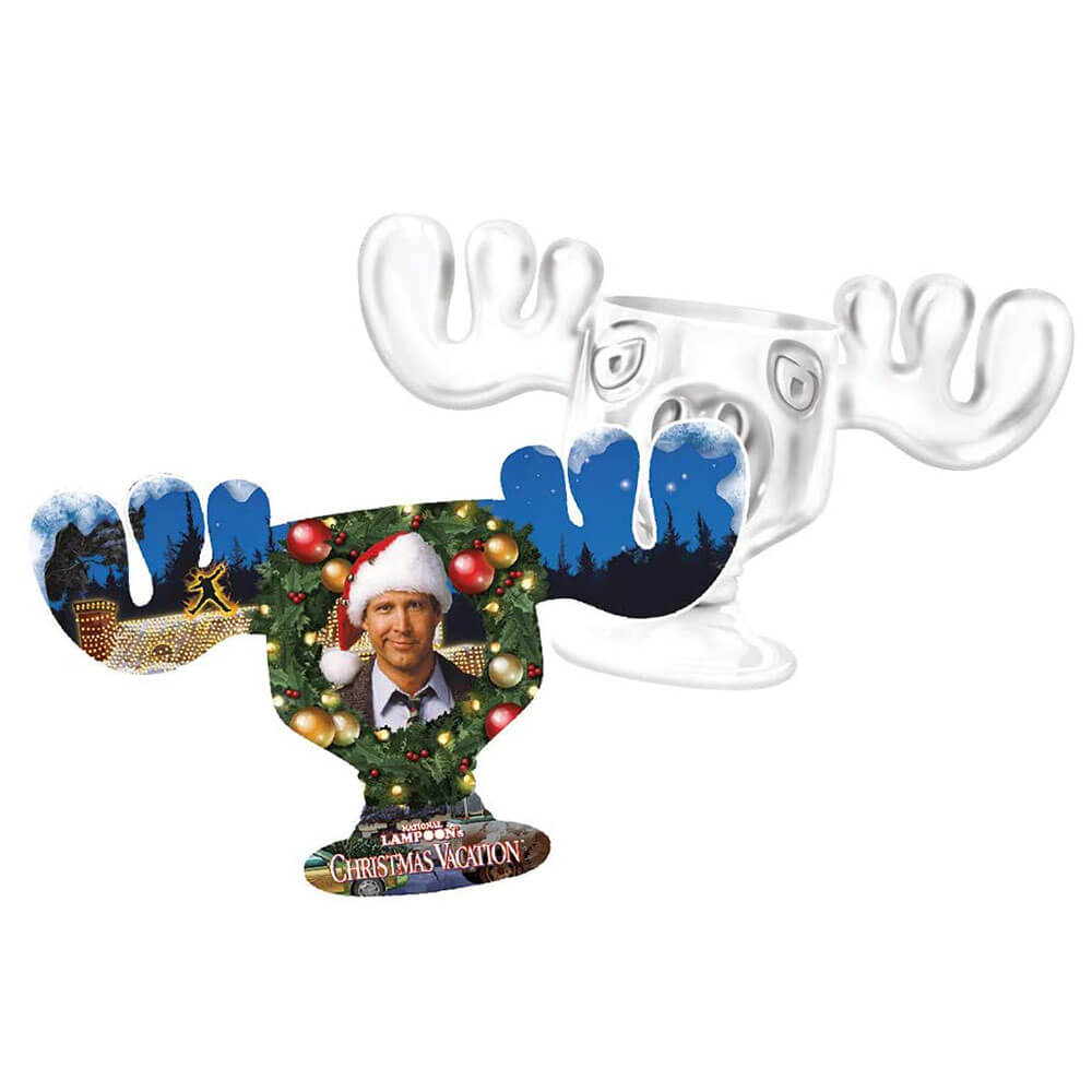 Christmas Vacation Moose Mug & Collage 600pc 2-Sided Puzzle