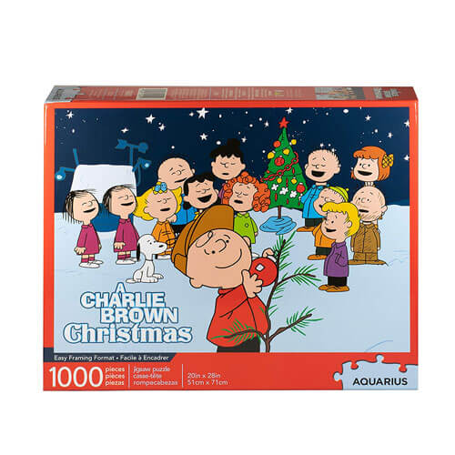 Peanuts Charlie Brown Christmas 1000pc Puzzle