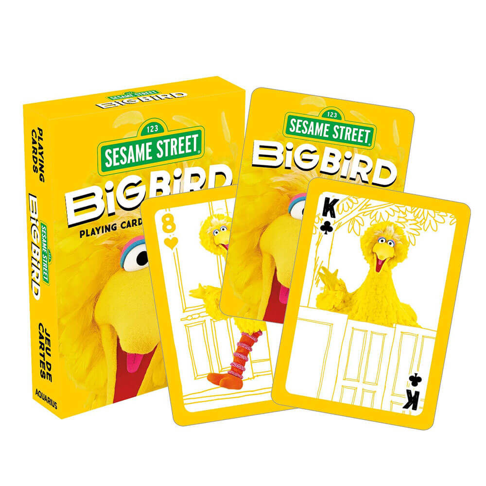 Sesame Street Big Bird Playing Cards