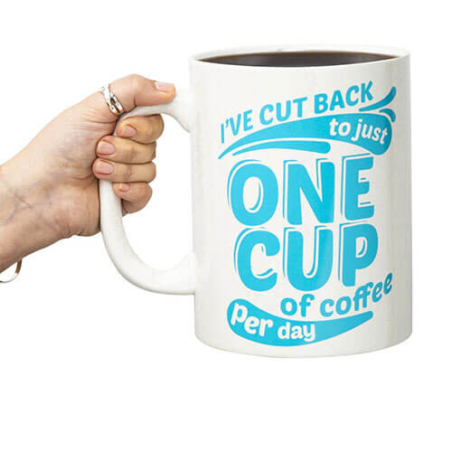 BigMouth I've Cut Back to Just One Cup Mug (XL)