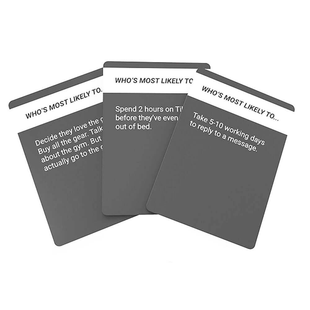 Bubblegum Stuff Throwing Shade Card Game